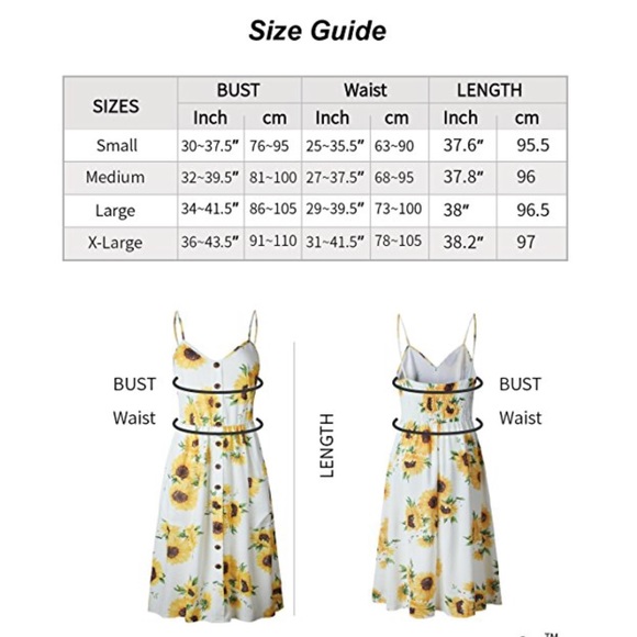 Beautiful women floral chiffon swing midi dress - Picture 7 of 7
